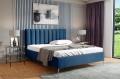 Łóżko tapicerowane glamour Megan 160/200