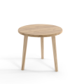 Stolik kawowy Skandynawski Dąb craft + drewniane nogi