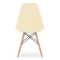 Krzesło OSAKA kremowe / nogi naturalne x 2