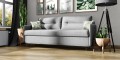 Sofa ALEXIA Trzyosobowa z Rozkładanym Materacem i Delikatnymi Boczkami