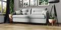 Sofa ALEXIA Trzyosobowa z Rozkładanym Materacem i Delikatnymi Boczkami