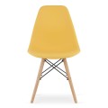 Krzesło OSAKA musztarda / nogi naturalne x 3
