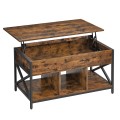 STOLIK Z PODNOSZONYM BLATEM - STYL RUSTYKALNY