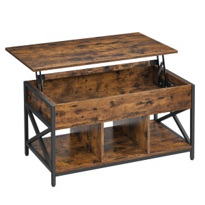 STOLIK Z PODNOSZONYM BLATEM - STYL RUSTYKALNY