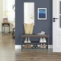 ŁAWKA SZAFKA NA BUTY Z SIEDZISKIEM - STYL LOFT