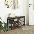 ŁAWKA SZAFKA NA BUTY Z SIEDZISKIEM - STYL LOFT