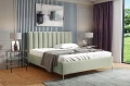 Łóżko tapicerowane glamour Megan 120/200