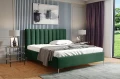 Łóżko tapicerowane glamour Megan 120/200