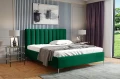 Łóżko tapicerowane glamour Megan 120/200