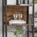 OTWARTY REGAŁ LOFT – RUSTYKALNY BRĄZ