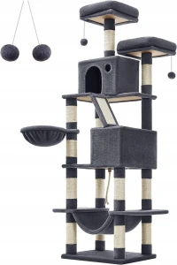DRZEWKO DRAPAK DLA KOTA – CIEMNY - 206 CM