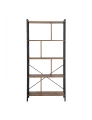 REGAŁ INDUSTRIALNY LOFT - 5 RUSTYKALNYCH PÓŁEK – 154 x 74 x 30