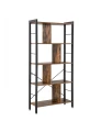 REGAŁ INDUSTRIALNY LOFT - 5 RUSTYKALNYCH PÓŁEK – 154 x 74 x 30