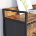 Komoda industrialna rustykalna vintage z 7 szufladami – 98 x 28,5 x 85 cm