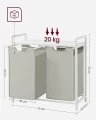 SZAFKA ORGANIZER WT2 - BIAŁY