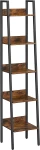 REGAŁ DRABINKOWY INDUSTRIALNY- 5 PÓŁEK - METALOWA RAMA - 170 x 33,8 x 30