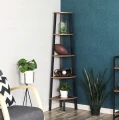 REGAŁ NAROŻNY INDUSTRIALNY LOFTOWY – 5 PÓŁEK, METALOWA KONSTRUKCJA, DO SALONU I BIURA