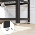 ŁAWKA NA BUTY DO PRZEDPOKOJU CZARNY METALOWY LOFT