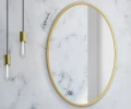 Lustro 60cm złota rama