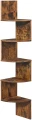 WISZĄCY REGAŁ NAROŻNY – RUSTYKALNY – 127,5 x 20 x 20 cm