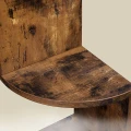 WISZĄCY REGAŁ NAROŻNY – RUSTYKALNY – 127,5 x 20 x 20 cm
