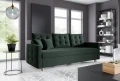 Pikowana Trzyosobowa Sofa Elite Drewniane Nogi