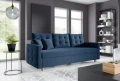 Pikowana Trzyosobowa Sofa Elite Drewniane Nogi