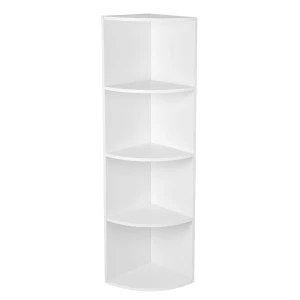 REGAŁ NAROŻNY – BIAŁY – 129,5 x 30 x 30