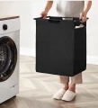 SZAFKA ORGANIZER BL1 - CZARNY Z RUSTYKALNYM BLATEM