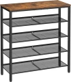 SZAFKA NA BUTY - RUSTYKALNY BRĄZ - 93 x 75 x 28