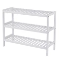 SZAFKA NA BUTY - BIAŁA - STYL SKANDYNAWSKI - 55 X 70 X 26