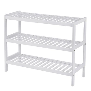 SZAFKA NA BUTY - BIAŁA - STYL SKANDYNAWSKI - 55 X 70 X 26