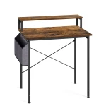 BIURKO KOMPUTEROWE Z KIESZENIĄ - LOFT - 90 x 80 x 55
