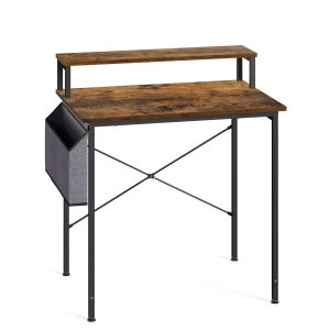 BIURKO KOMPUTEROWE Z KIESZENIĄ - LOFT - 90 x 80 x 55