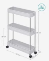 MOBILNA SZAFKA NA KÓŁKACH - 40 x 13,5 x 60