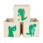 ZESTAW ORGANIZERÓW NA ZABAWKI - MOTYW DINO - 3 SZTUKI