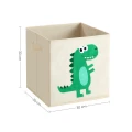 ZESTAW ORGANIZERÓW NA ZABAWKI - MOTYW DINO - 3 SZTUKI