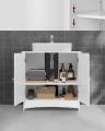 SZAFKA ŁAZIENKOWA POD UMYWALKĘ - BIAŁA - 60 x 30 x 60