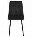 Zestaw stół NP 120x80cm Craft Czarny + 4 krzesła LIBRA czarne