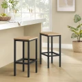 Taborety Barowe 2szt - sonoma - LBC065B11