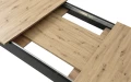 Stół NP 120-160x80 Artisan nogi czarne
