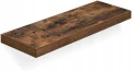 PÓŁKA WISZĄCA LOFT – RUSTYKALNY BRĄZ, METALOWA KONSTRUKCJA, 60 CM